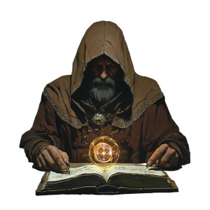 Mystical Alchemist Study Vinyl Car Decal Sticker – Waterproof & UV-Resistant 8" Mystical Alchemist Study Vinyl Car Decal Sticker – Waterproof & UV-Resistant 8"