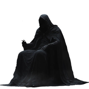 Dark Gothic Sovereign Vinyl Car Decal Sticker – Waterproof & UV-Resistant 8"