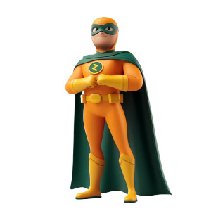 Friendly Super Hero Vinyl Car Decal Sticker – Waterproof & UV-Resistant 8" Friendly Super Hero Vinyl Car Decal Sticker – Waterproof & UV-Resistant 8"