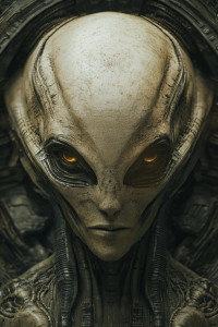 Alien Monolith Vinyl Car Decal Sticker – Waterproof & UV-Resistant 8"