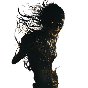 Burned Woman Screaming Vinyl Car Decal Sticker – Waterproof & UV-Resistant 8"