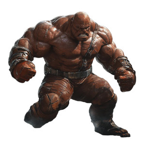 Marvel Juggernaut Attacking Vinyl Car Decal Sticker – Waterproof & UV-Resistant 8"