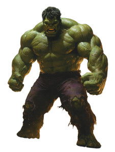 Raging Hulk Vinyl Car Decal Sticker – Waterproof & UV-Resistant 