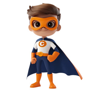 Compassion Avenger Vinyl Car Decal Sticker – Waterproof & UV-Resistant 8"