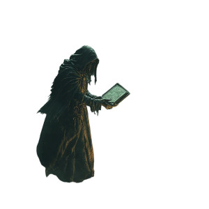 Sinister Witch Ritual Vinyl Car Decal Sticker – Waterproof & UV-Resistant 8"