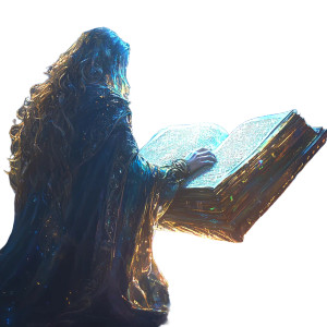 Wizard'S Giant Book Vinyl Car Decal Sticker – Waterproof & UV-Resistant 8"