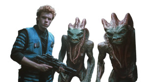 80'S Sci-Fi Standoff Vinyl Car Decal Sticker – Waterproof & UV-Resistant 8"