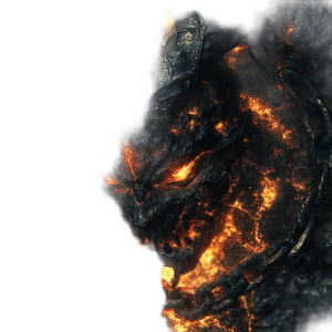 Bound Fire Demon Vinyl Car Decal Sticker – Waterproof & UV-Resistant 8" Bound Fire Demon Vinyl Car Decal Sticker – Waterproof & UV-Resistant 8"