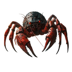 Monstrous Hermit Crab V2 Vinyl Car Decal Sticker – Waterproof & UV-Resistant 8" Monstrous Hermit Crab V2 Vinyl Car Decal Sticker – Waterproof & UV-Resistant 8"