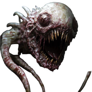 Alien Terror Creatures Vinyl Car Decal Sticker – Waterproof & UV-Resistant 8"