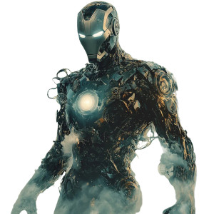 Surreal Iron Man Vinyl Car Decal Sticker – Waterproof & UV-Resistant 8" Surreal Iron Man Vinyl Car Decal Sticker – Waterproof & UV-Resistant 8"