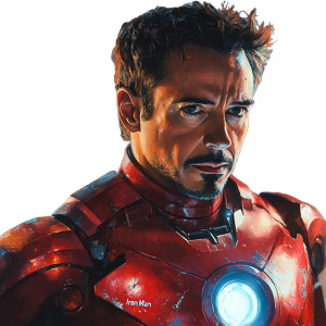 Iron Man Mecha Vinyl Car Decal Sticker – Waterproof & UV-Resistant 8"