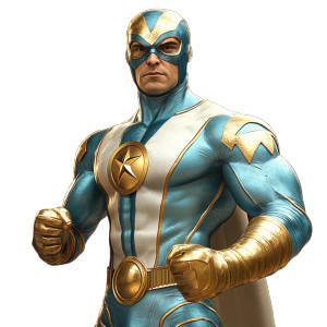 Argentine Superhero Vinyl Car Decal Sticker – Waterproof & UV-Resistant 8"