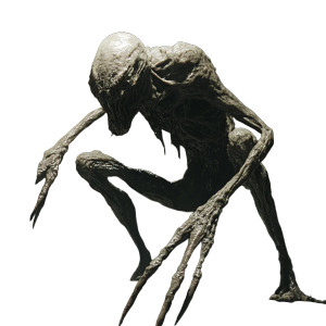 Terrifying Upgraded Nothic Vinyl Car Decal Sticker – Waterproof & UV-Resistant 8"