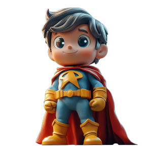 3D Super Hero Vinyl Car Decal Sticker – Waterproof & UV-Resistant 8"