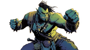 Half-Orc Barbarian Vinyl Car Decal Sticker – Waterproof & UV-Resistant 8" Half-Orc Barbarian Vinyl Car Decal Sticker – Waterproof & UV-Resistant 8"