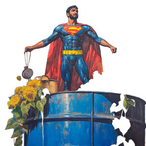 Pakistani Superman Art Vinyl Car Decal Sticker – Waterproof & UV-Resistant 8" Pakistani Superman Art Vinyl Car Decal Sticker – Waterproof & UV-Resistant 8"