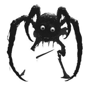 Shadow Demon Creature Vinyl Car Decal Sticker – Waterproof & UV-Resistant 8"