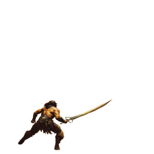 King Slays Monster Vinyl Car Decal Sticker – Waterproof & UV-Resistant 8"