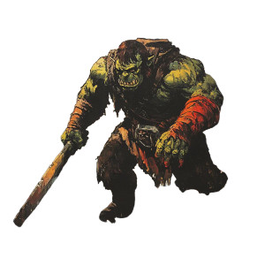 Dark Fantasy Orc Vinyl Car Decal Sticker – Waterproof & UV-Resistant 8" Dark Fantasy Orc Vinyl Car Decal Sticker – Waterproof & UV-Resistant 8"