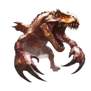 Scorpion-T-Rex Hybrid Vinyl Car Decal Sticker – Waterproof & UV-Resistant 8"
