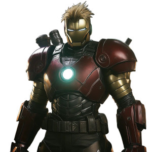 Iron Man Ffvii Vinyl Car Decal Sticker – Waterproof & UV-Resistant 8"