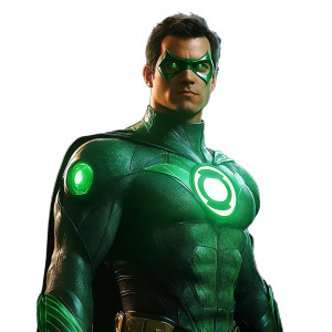 Green Lantern Suit Vinyl Car Decal Sticker – Waterproof & UV-Resistant 8"