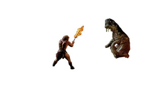 Barbarian Warrior Fight Vinyl Car Decal Sticker – Waterproof & UV-Resistant 8"