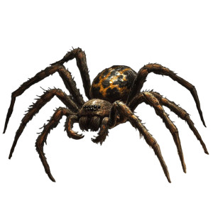 Spider D&D Vinyl Car Decal Sticker – Waterproof & UV-Resistant 8"