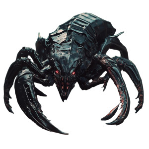 Dark Fantasy Scorpion Vinyl Car Decal Sticker – Waterproof & UV-Resistant 8"