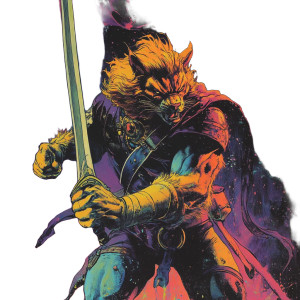 Dark Fantasy Thundercats Vinyl Car Decal Sticker – Waterproof & UV-Resistant 8"