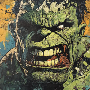 Dead Hulk Portrait Vinyl Car Decal Sticker – Waterproof & UV-Resistant 8" Dead Hulk Portrait Vinyl Car Decal Sticker – Waterproof & UV-Resistant 8"
