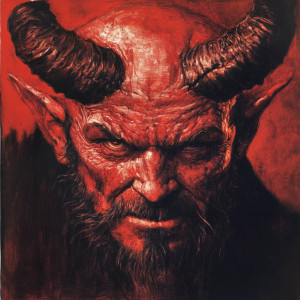 Devil In Love Vinyl Car Decal Sticker – Waterproof & UV-Resistant 8"