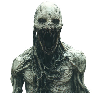 Scary Forest Man Vinyl Car Decal Sticker – Waterproof & UV-Resistant 8"