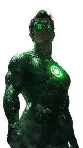 Green Lantern 80S Vinyl Car Decal Sticker – Waterproof & UV-Resistant 8"