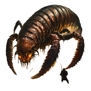 Giant Centipede Monster V4 Vinyl Car Decal Sticker – Waterproof & UV-Resistant 8"