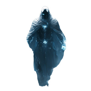 Ghostly God Vinyl Car Decal Sticker – Waterproof & UV-Resistant 8" Ghostly God Vinyl Car Decal Sticker – Waterproof & UV-Resistant 8"