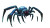 Fantasy Spider Attack Vinyl Car Decal Sticker – Waterproof & UV-Resistant 8"