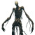 Nightmarish Humanoid Creature V2 Vinyl Car Decal Sticker – Waterproof & UV-Resistant 8"