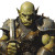 Retro Fantasy Orc Vinyl Car Decal Sticker – Waterproof & UV-Resistant 8"