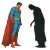 Superhero Ac Inspection Vinyl Car Decal Sticker – Waterproof & UV-Resistant 8"