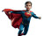 Superman Kid Pose Vinyl Car Decal Sticker – Waterproof & UV-Resistant 8"