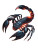 Cosmic Scorpion Vinyl Car Decal Sticker – Waterproof & UV-Resistant 8"