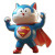 Doraemon As Superman Vinyl Car Decal Sticker – Waterproof & UV-Resistant 8"