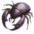 Giant Purple Insect Vinyl Car Decal Sticker – Waterproof & UV-Resistant 8"