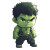 Chibi Hulk V2 Vinyl Car Decal Sticker – Waterproof & UV-Resistant 8"