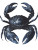 Crab Mythology Vinyl Car Decal Sticker – Waterproof & UV-Resistant 8"