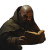 Gritty Dwarf Scholar Vinyl Car Decal Sticker – Waterproof & UV-Resistant 8"