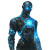 Arcane Warforged Construct Vinyl Car Decal Sticker – Waterproof & UV-Resistant 8"