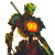 Robotic Samurai Rpg Vinyl Car Decal Sticker – Waterproof & UV-Resistant 8"
